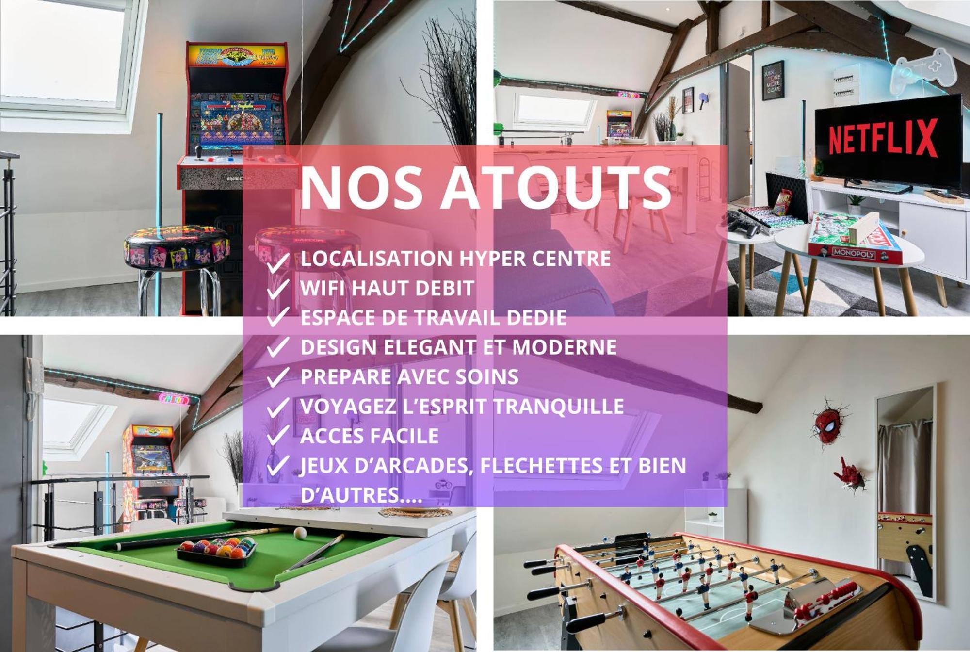 Gameclub - Les Demeures D'Adrien Apartment Carvin Exterior photo